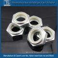 White Zinc Plated Class 8.8 Hex Nylon Insert Lock Nut